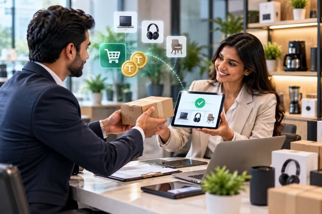 Purchasing products from another member using Talent credits