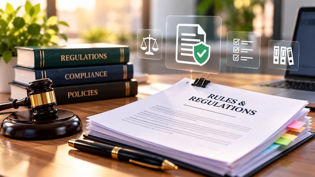 Compliance, governance and access-control records for platform administration