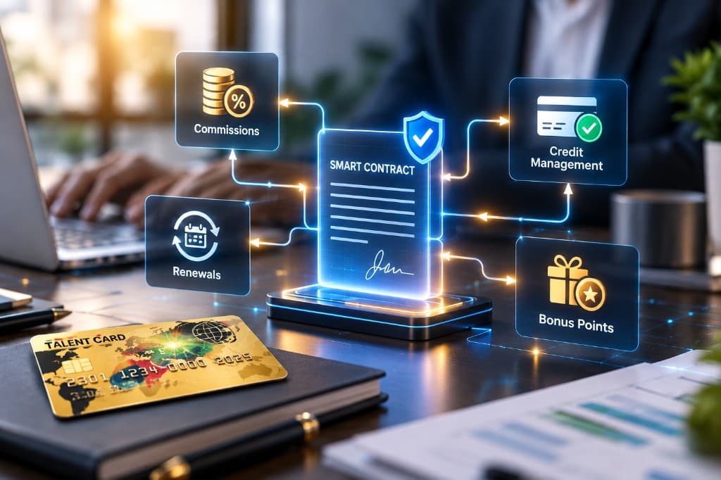 Smart-contract research used to improve Talent Card platform features