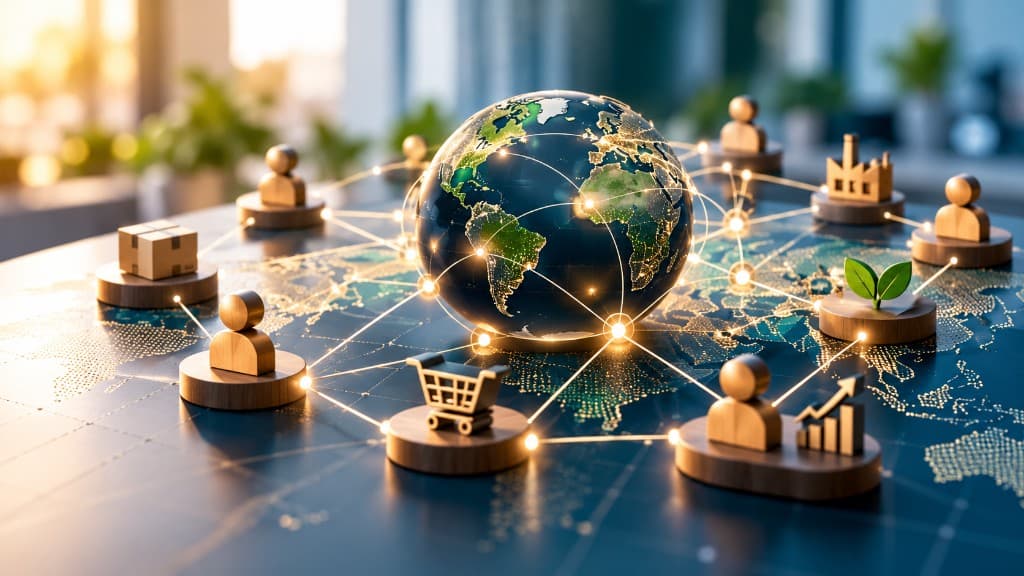 A global trading network connecting members, merchants, producers and institutions