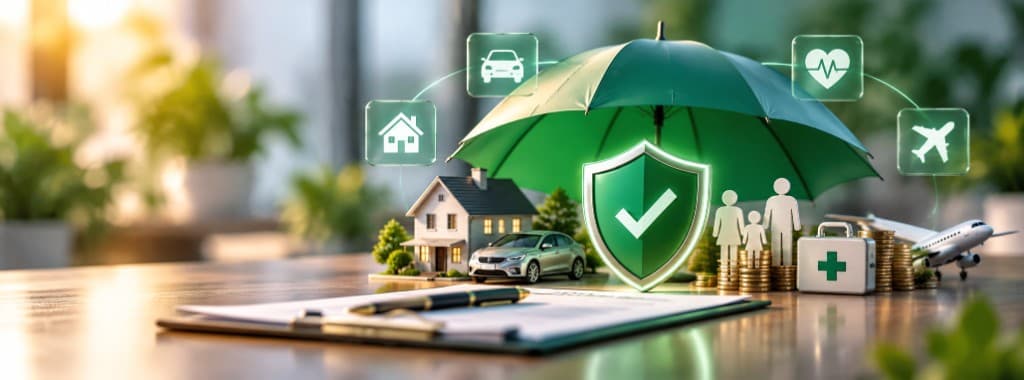 General insurance cover for home, family, health, travel and vehicles